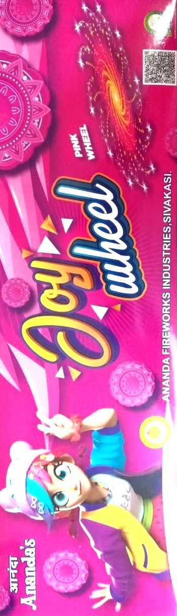 Joy Pink Colour Wheels (5 Pcs)