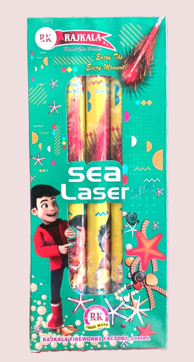 Sea Leser Colour Candle (3 Pcs)