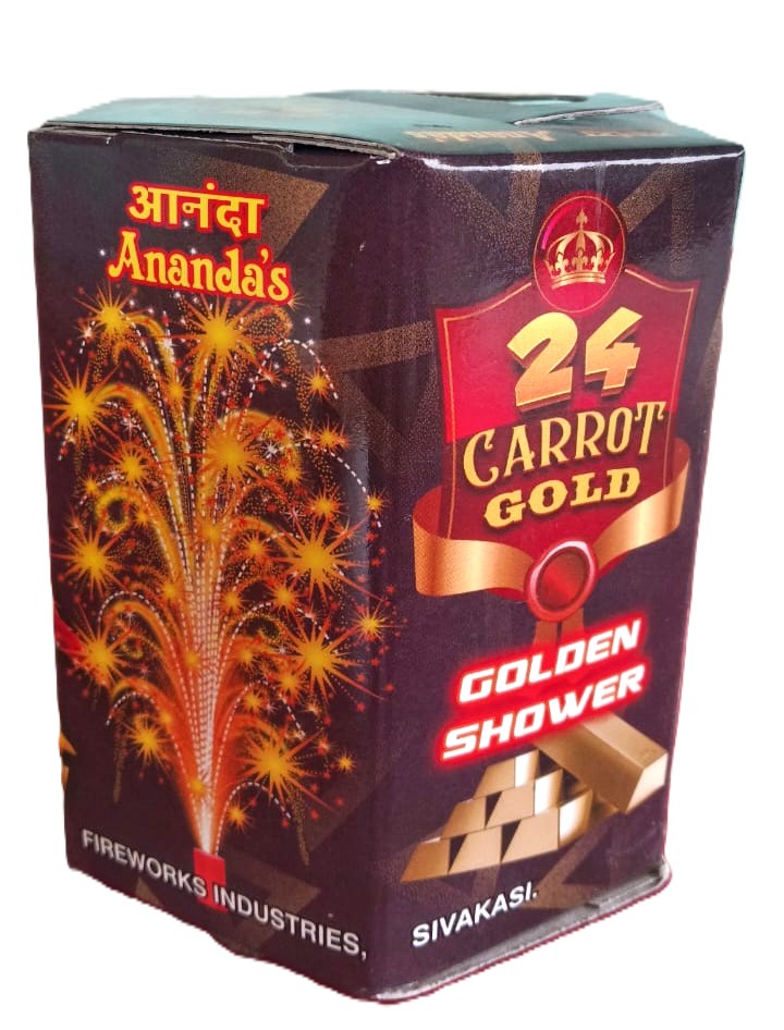 24 Carrot Gold star (1 pcs)