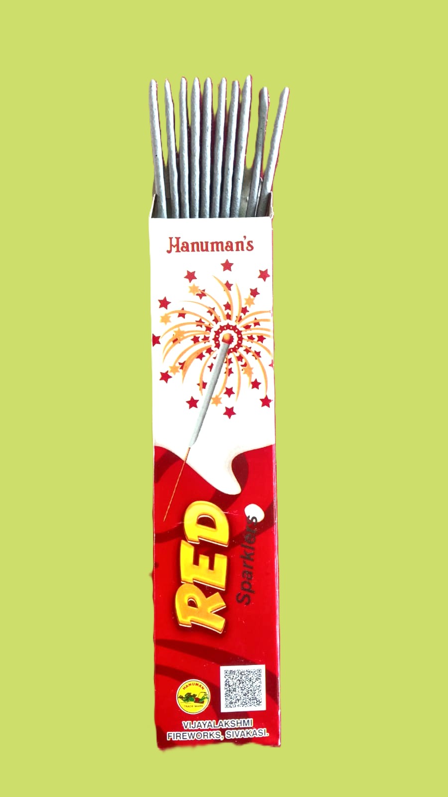 7 Cm Red Sparklers (10 Pcs)