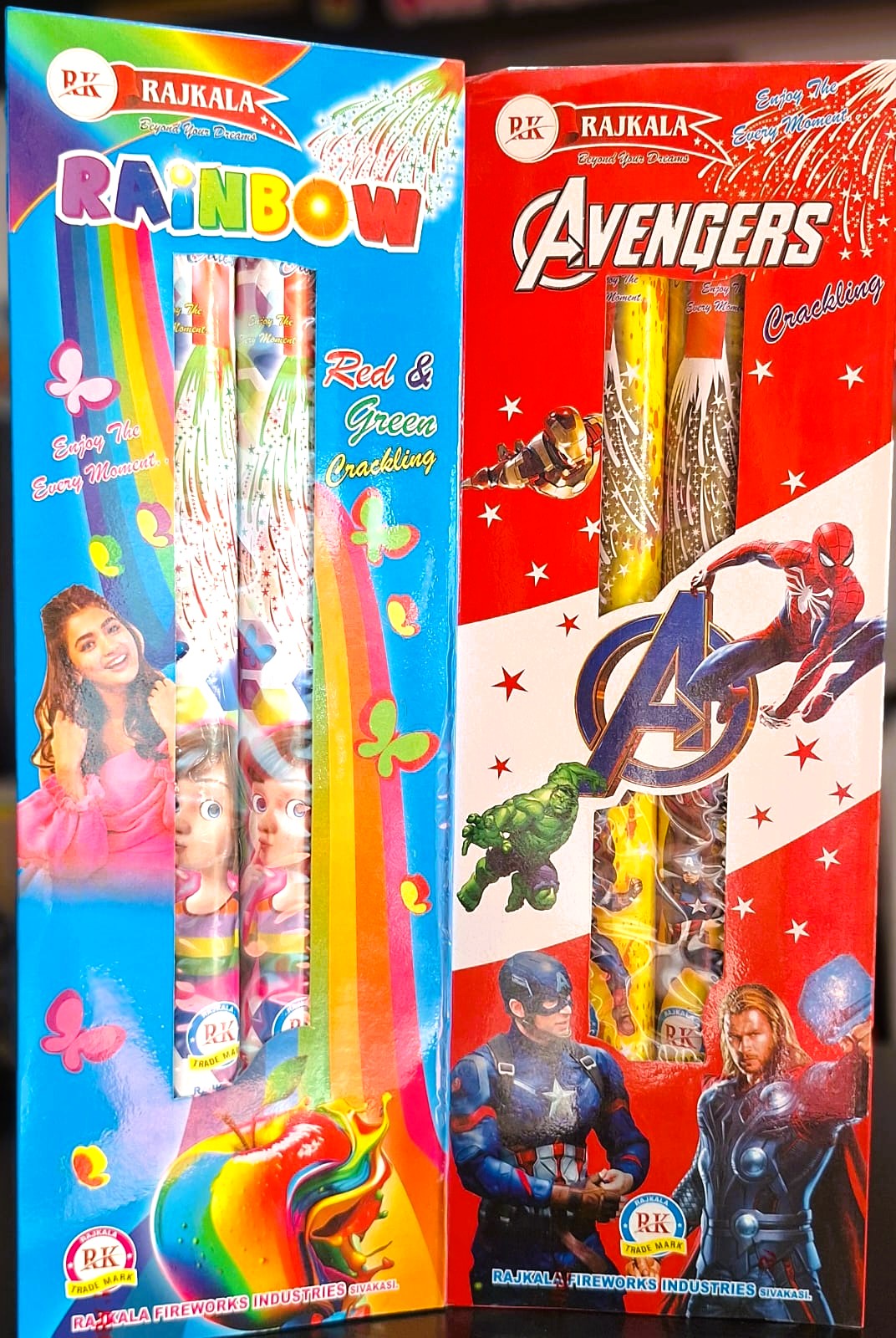 Avengers & Rainbow (2 Pcs)