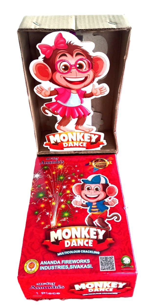 Monkey dance (4 step) (1 pcs)