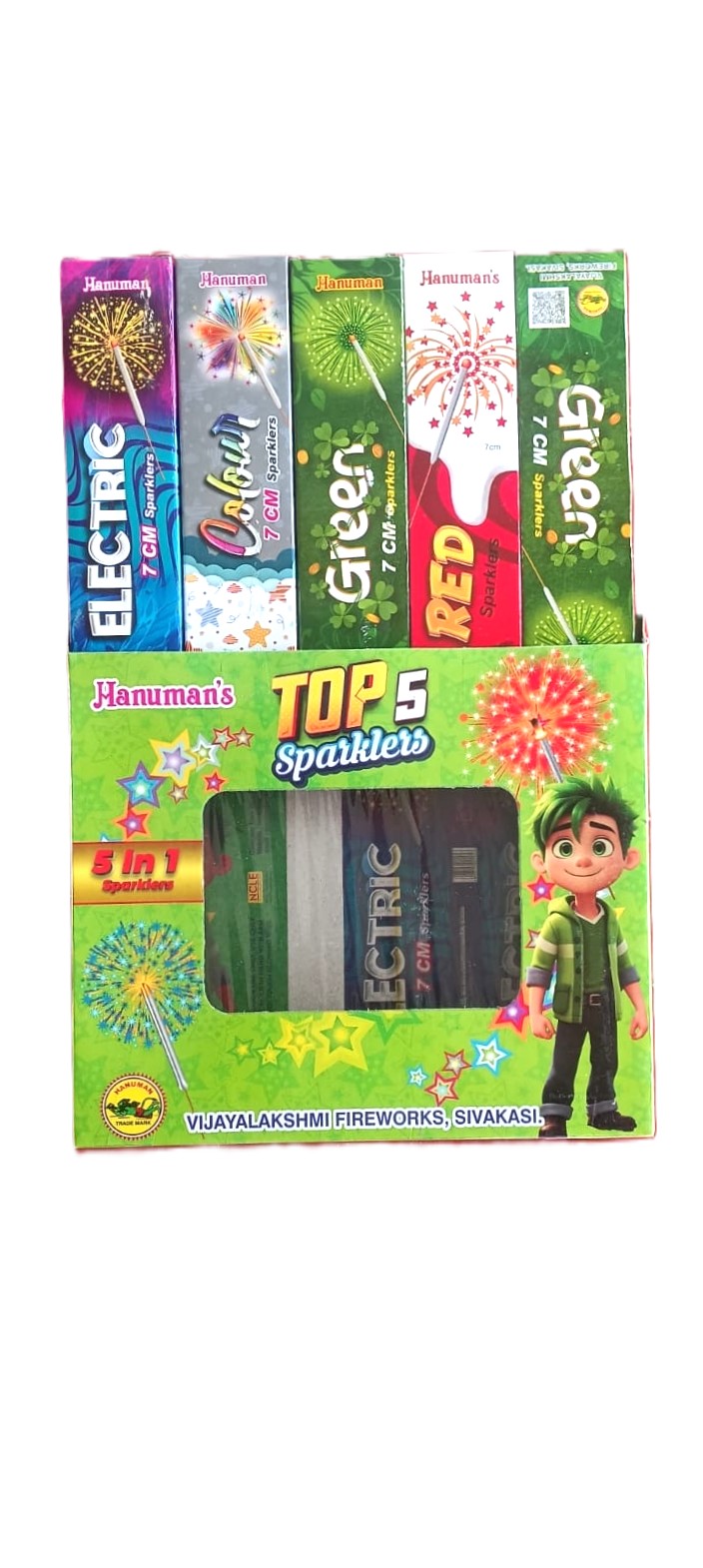 7 Cm TOP-5 (5 in 1) (50 Pcs)
