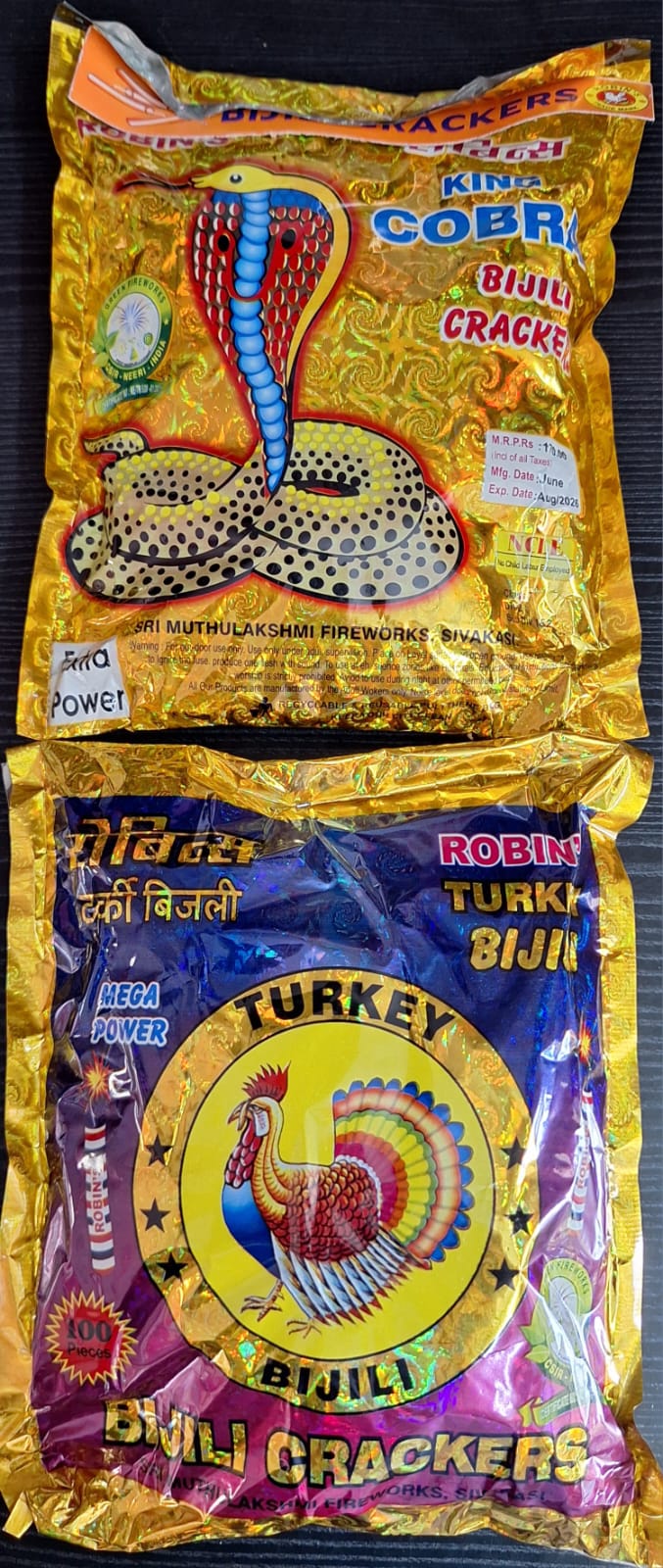 Stripped Bijili (100 Pcs)
