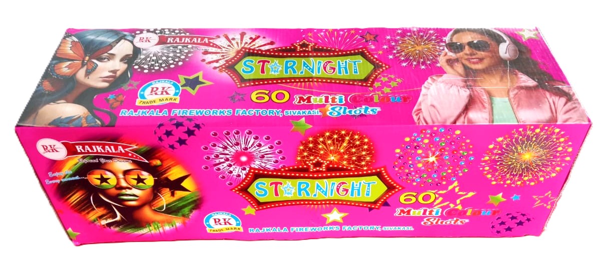 60 Shot Multi colour